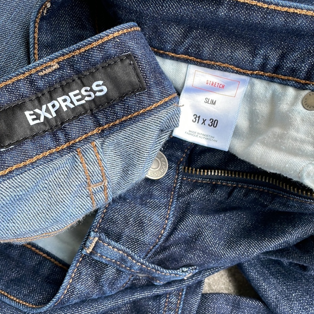 Express Jeans Slim Stretch 31x30 - Picture 4 of 7